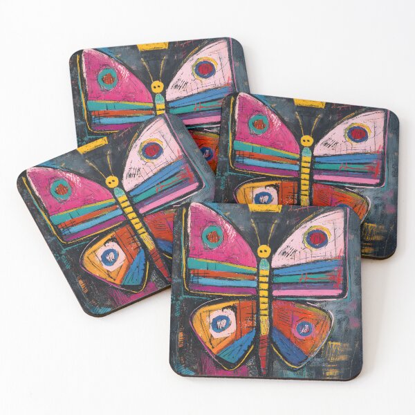 Item preview, Royal Butterfly Spirit - Dynamic Colorful Design with Golden Accents and Energy designed and sold by OlfactoART Studio.
