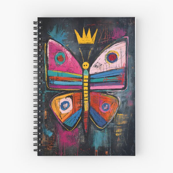 Item preview, Royal Butterfly Spirit - Dynamic Colorful Design with Golden Accents and Energy designed and sold by OlfactoART Studio.