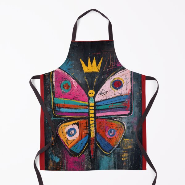 Item preview, Royal Butterfly Spirit - Dynamic Colorful Design with Golden Accents and Energy designed and sold by OlfactoART Studio.