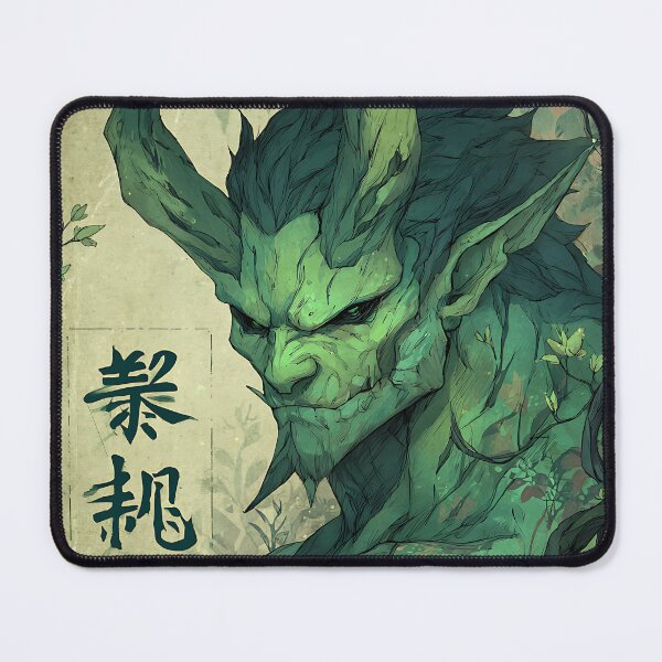 Item preview, The Green Oni of the Forest designed and sold by bapupa.