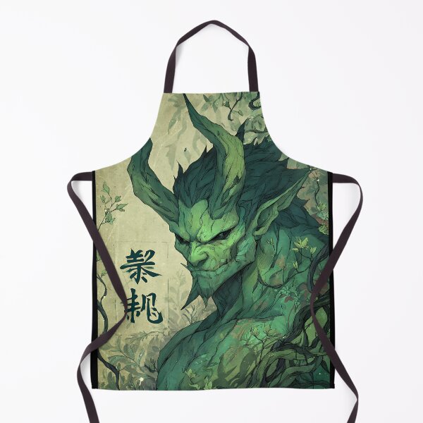 Item preview, The Green Oni of the Forest designed and sold by bapupa.