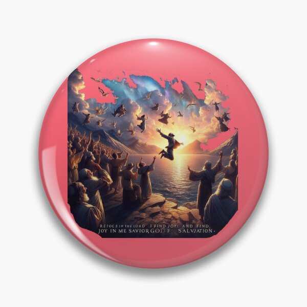 Item preview, Rejoicing in the Lord, I find joy in my Savior, God of salvation. (Habakkuk 3:18) designed and sold by PaintMeWorld.