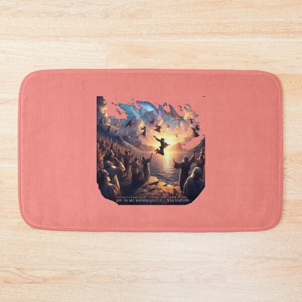 Item preview, Rejoicing in the Lord, I find joy in my Savior, God of salvation. (Habakkuk 3:18) designed and sold by PaintMeWorld.