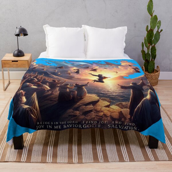Item preview, Rejoicing in the Lord, I find joy in my Savior, God of salvation. (Habakkuk 3:18) designed and sold by PaintMeWorld.