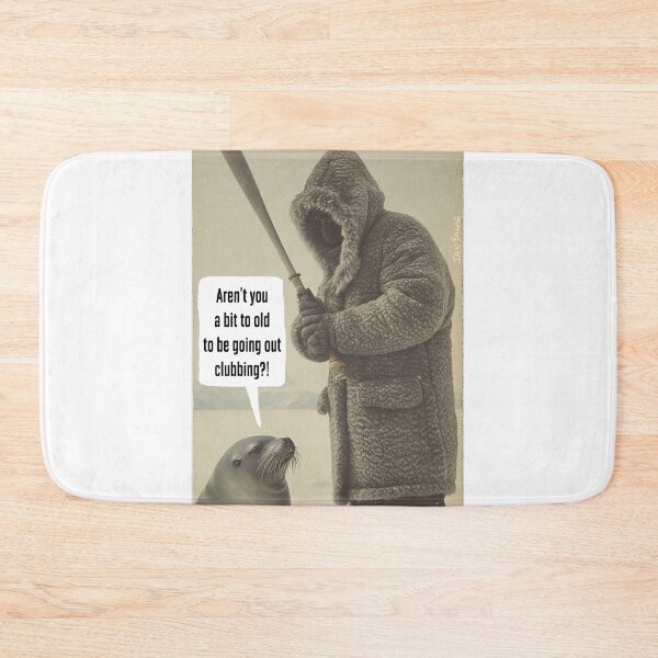 Item preview, Seal Clubbing Joke! designed and sold by IanBakerToons.