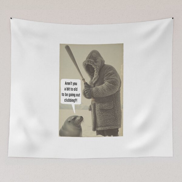 Item preview, Seal Clubbing Joke! designed and sold by IanBakerToons.