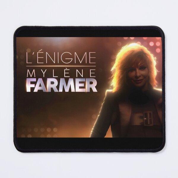 Item preview, Mylène Farmer – L’Énigme Mysterious Pop Icon Poster designed and sold by fintantalonet.