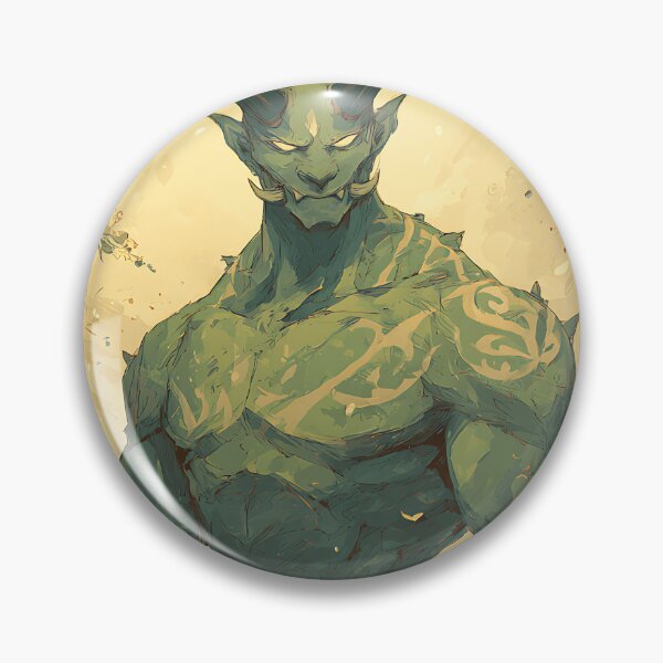 Item preview, The Jade-Skinned Oni designed and sold by bapupa.