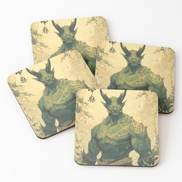 Item preview, The Jade-Skinned Oni designed and sold by bapupa.