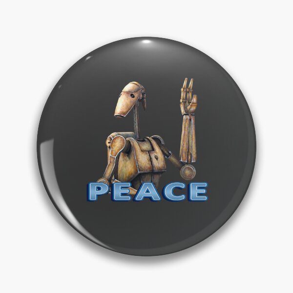 Item preview, Peaceful Clanker designed and sold by Resistant Echo.