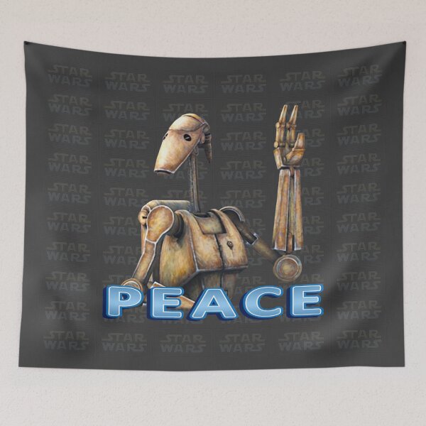 Item preview, Peaceful Clanker designed and sold by Resistant Echo.