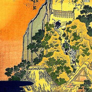 Artwork thumbnail, 'Waterfalls in All Provinces' by Katsushika Hokusai (Reproduction) by Classic Visions Gallery