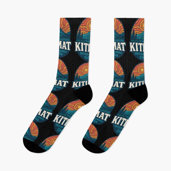 Item preview, Kitimat British Columbia Canada Landscape Retro designed and sold by TomFrontierArt.