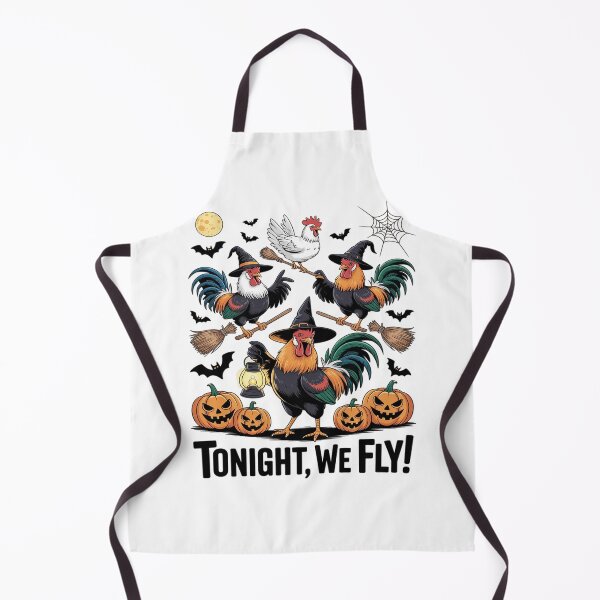 Item preview, Tonight We Fly Halloween Chicken Spooky Farm Animals Lover designed and sold by tabdejinti.