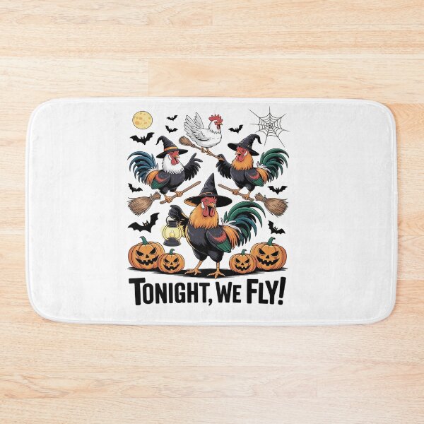 Item preview, Tonight We Fly Halloween Chicken Spooky Farm Animals Lover designed and sold by tabdejinti.