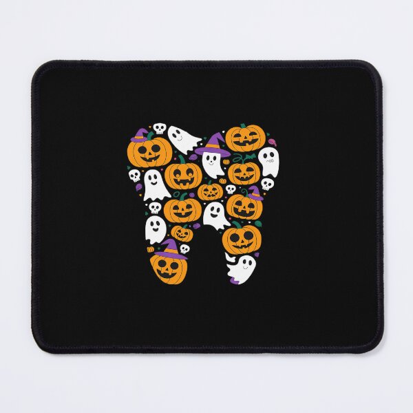 Item preview, Tooth Halloween Pattern Dentist Halloween Spooky Tooth designed and sold by tabdejinti.