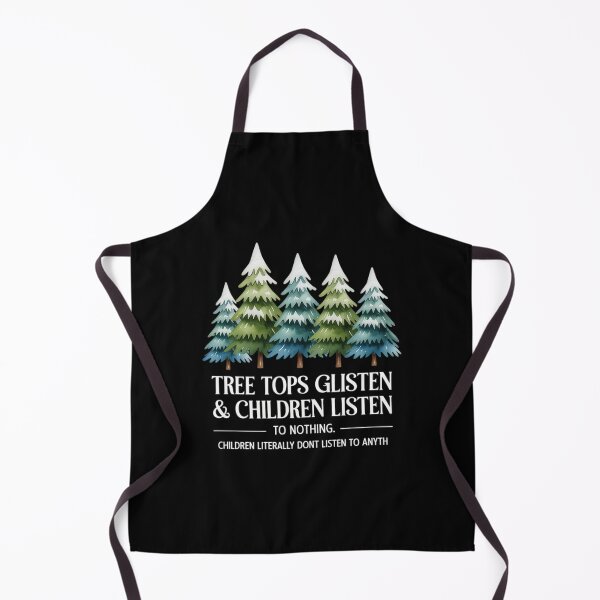 Item preview, Tree Tops Glisten Children Listen To Nothing, Christmas designed and sold by tabdejinti.
