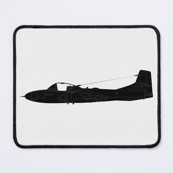 Item preview, Aircraft - T-37-Trainer - Side - Black - Metal X 300 designed and sold by Military Insignia Products.