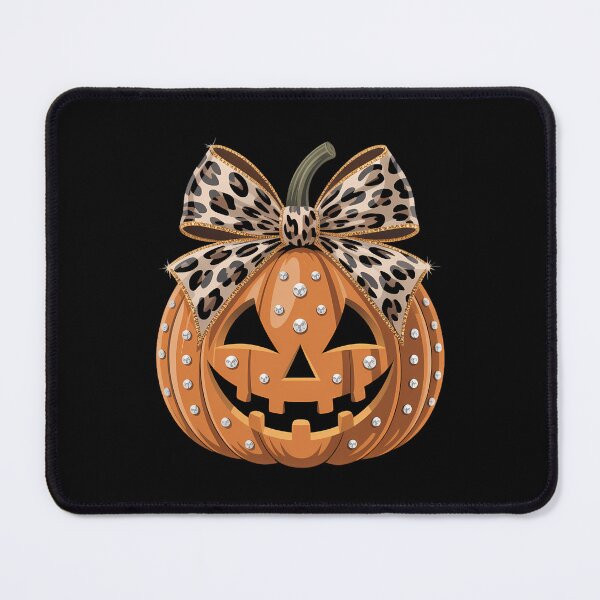Item preview, Pumpkin Leopard Coquette Bow Girly Halloween designed and sold by Bandikonsalez.