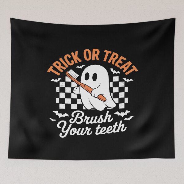 Item preview, Trick Or Treat Brush Your Teeth Dentist Halloween Costume designed and sold by tabdejinti.