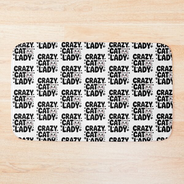 Item preview, Crazy Cat Lady designed and sold by graphic-genie.