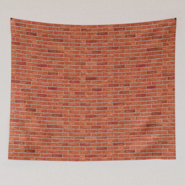 Item preview, Red brick wall, Brick Stone wall Foundation designed and sold by AnadAA.