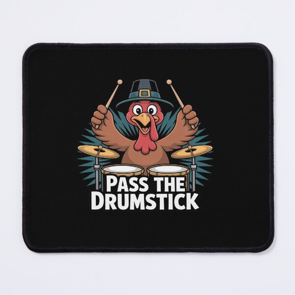 Item preview, Turkey Drummer Thanksgiving Christmas Drum Pun Foodie designed and sold by tabdejinti.
