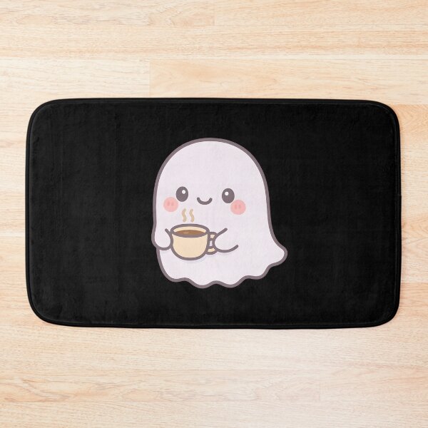 Item preview, Cute Ghost with Coffee designed and sold by Signal and Ink.
