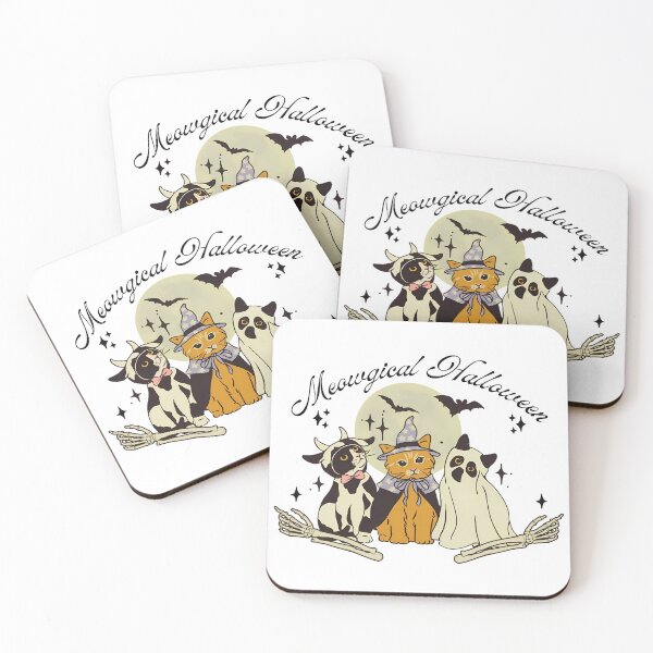 Item preview, Meowgical Halloween Cats designed and sold by avejane.