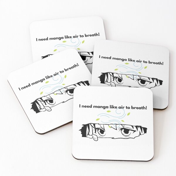 Item preview, Manga like air to breath - Funny Nerd Quote designed and sold by Kouichi1990.