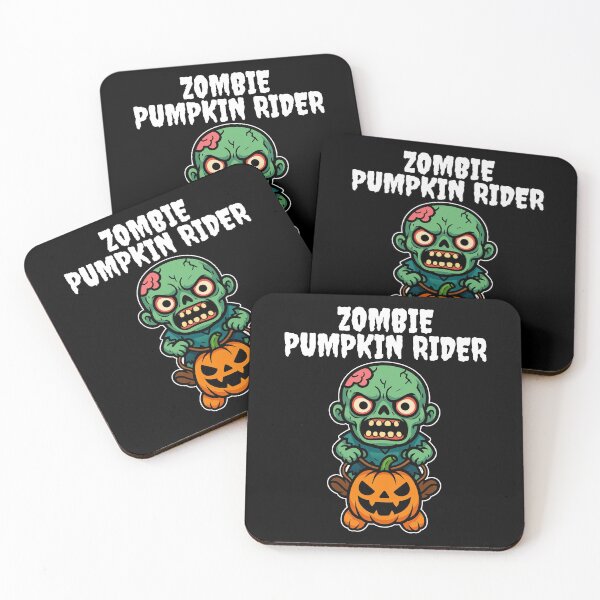 Item preview, ZOMBIE PUMPKIN RIDER - ZOMBIE HALLOWEEN designed and sold by KEF Custom.