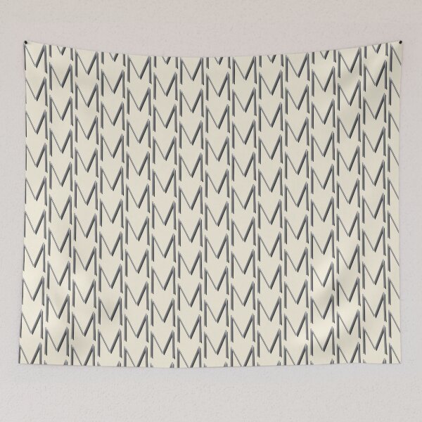 Item preview, 3D Metallic Letter M Typography Design designed and sold by Tem‑Tip of pen.