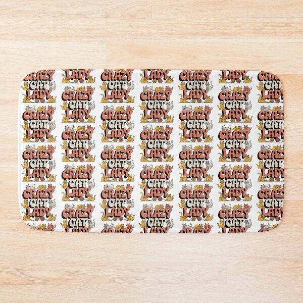 Item preview, Crazy Cat Lady designed and sold by graphic-genie.