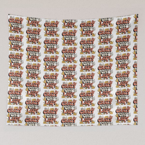 Item preview, Crazy Cat Lady designed and sold by graphic-genie.