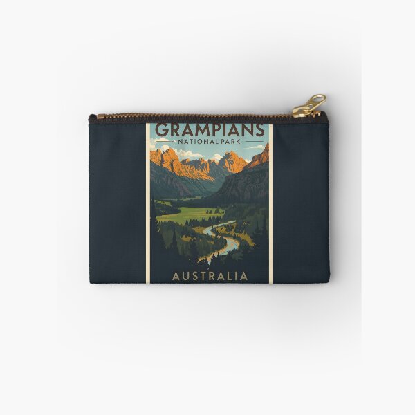 Item preview, A Vintage Illustration of Grampians National Park - Australia designed and sold by GoodOldVintage.
