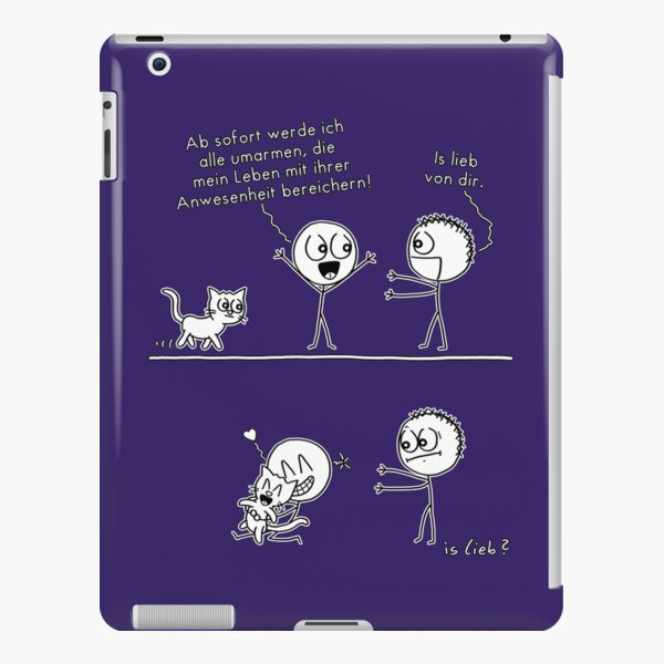Alle umarmen islieb-Comic iPad – Leichte Hülle
