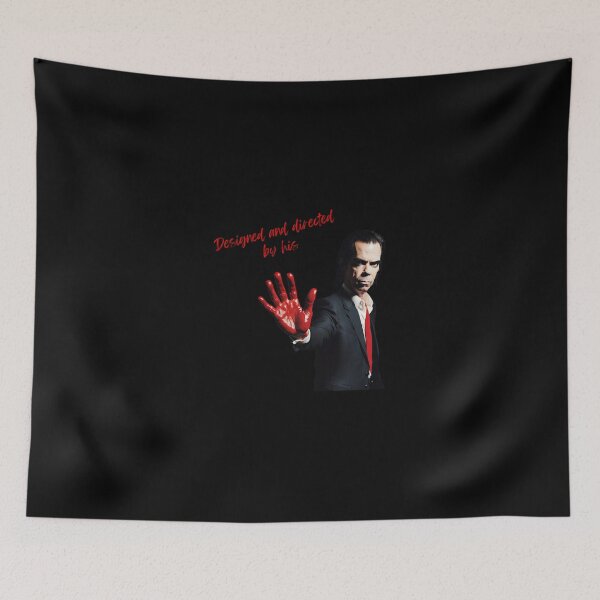 Item preview, Nick Cave Red Right Hand Classic T-Shirt designed and sold by leonaan7t3.
