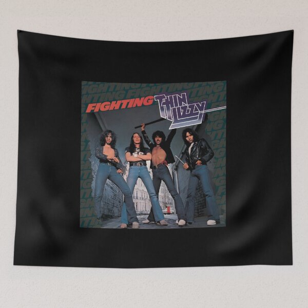 Item preview, Thin Lizzy – Fighting 1975 Classic Rock Album Art Poster designed and sold by fintantalonet.