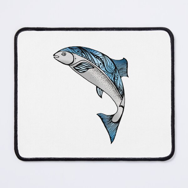 Item preview, The Salmon of Knowledge designed and sold by Roisin Mallon Art.