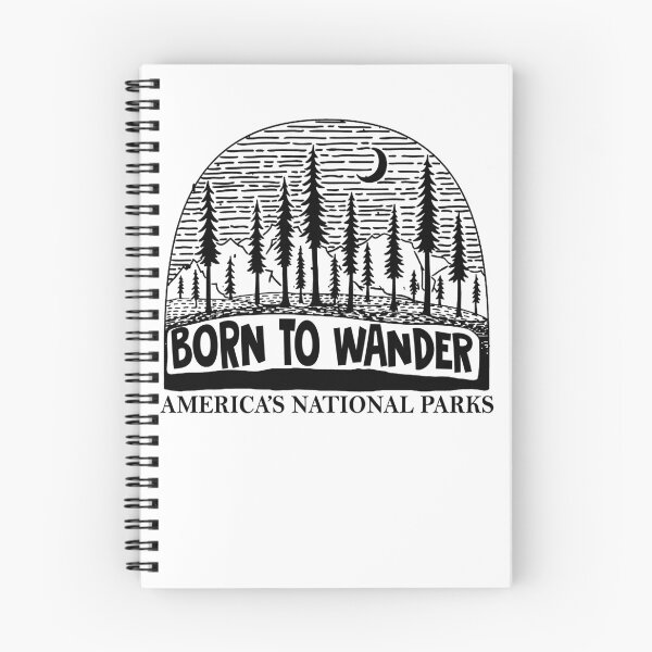 Item preview, Born To Wander America’s National Parks Adventure Design designed and sold by AaronButle42.