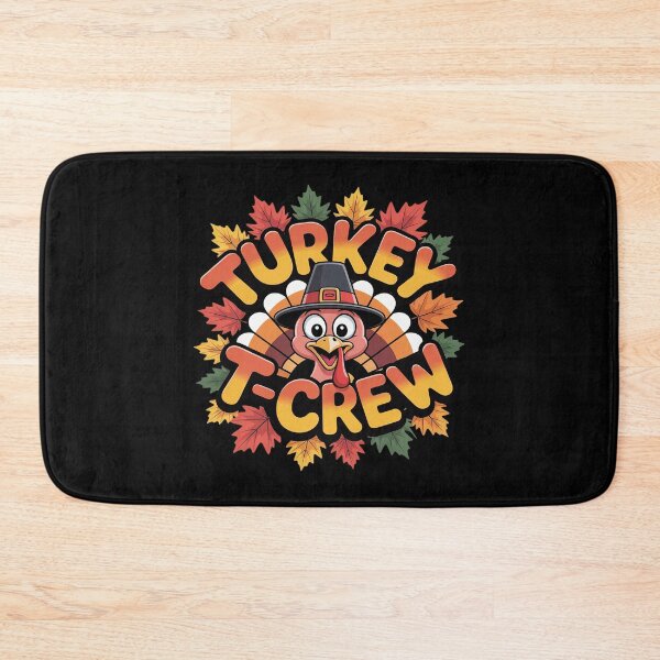 Item preview, Turkey Trot Crew Fun Thanksgiving Running designed and sold by ticlitule.
