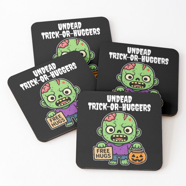 Item preview, UNDEAD TRICK-OR-HUGGERS - ZOMBIE HALLOWEEN designed and sold by KEF Custom.
