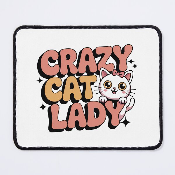 Item preview, Crazy Cat Lady designed and sold by graphic-genie.