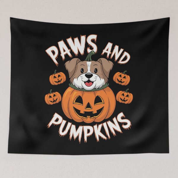 Item preview, Paws And Pumpkins Dog Halloween Pumpkin designed and sold by Bandikonsalez.