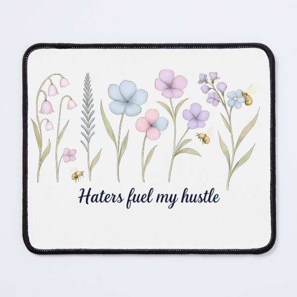 Item preview, Haters Fuel My Hustle – Savage Motivational Quote designed and sold by GoxyVision.