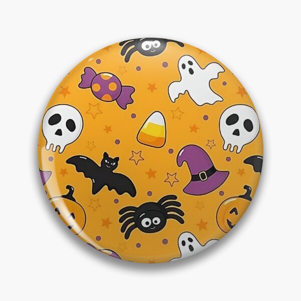 Item preview, Cute Halloween Pattern — Ghosts & Bats designed and sold by SnapLabDesigns.