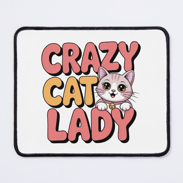 Item preview, Crazy Cat Lady designed and sold by graphic-genie.