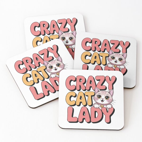 Item preview, Crazy Cat Lady designed and sold by graphic-genie.