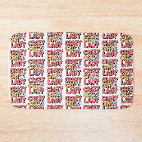 Item preview, Crazy Cat Lady designed and sold by graphic-genie.