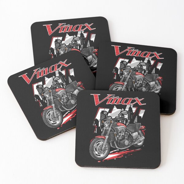 Item preview, Yamaha V-Max 1200 1995 (Orangish Red) for Motorcycle Riders designed and sold by MotoApparelHub.